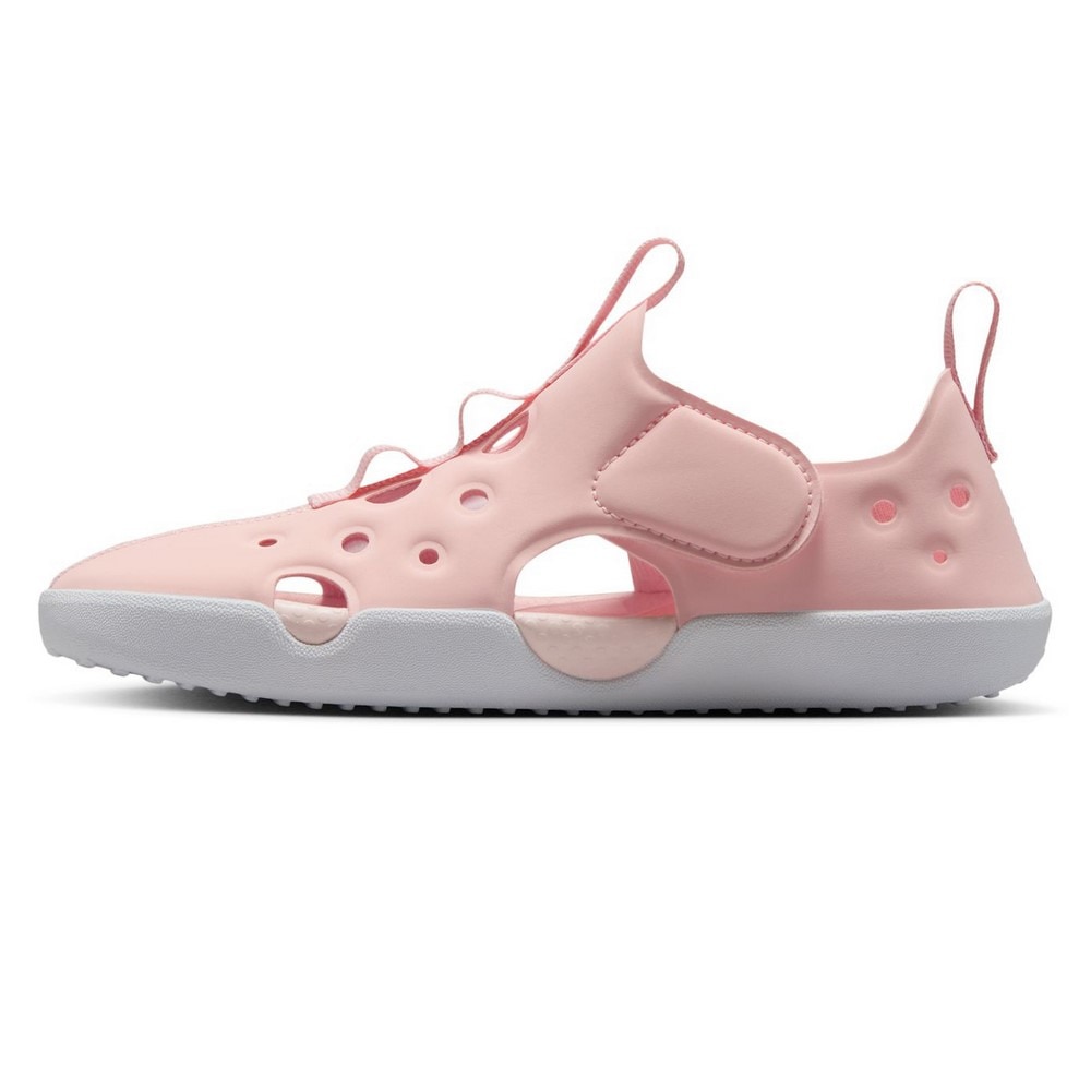 ナイキ（NIKE）（キッズ）スポーツサンダル ジュニアストラップサンダル サンレイ プロテクト 4 PS ピンク HF6277-600 シャワーサンダル アウトドア レジャー