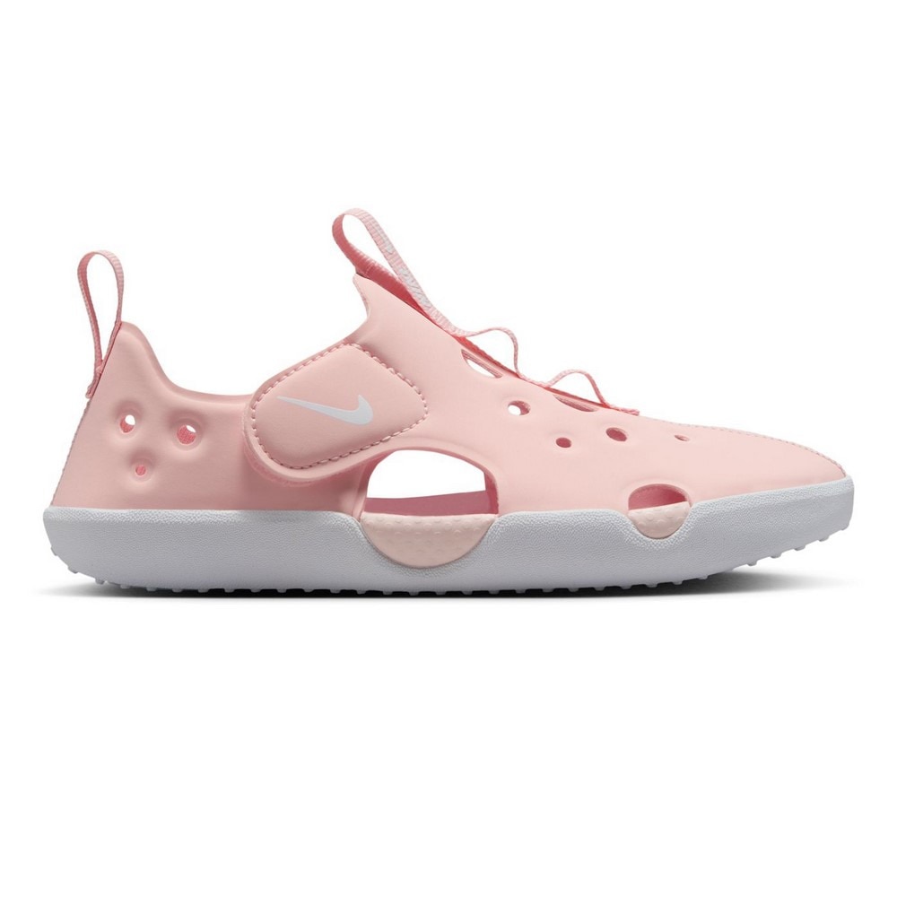 ナイキ（NIKE）（キッズ）スポーツサンダル ジュニアストラップサンダル サンレイ プロテクト 4 PS ピンク HF6277-600 シャワーサンダル アウトドア レジャー