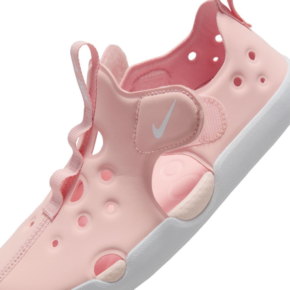ナイキ（NIKE）（キッズ）スポーツサンダル ジュニアストラップサンダル サンレイ プロテクト 4 PS ピンク HF6277-600 シャワーサンダル アウトドア レジャー
