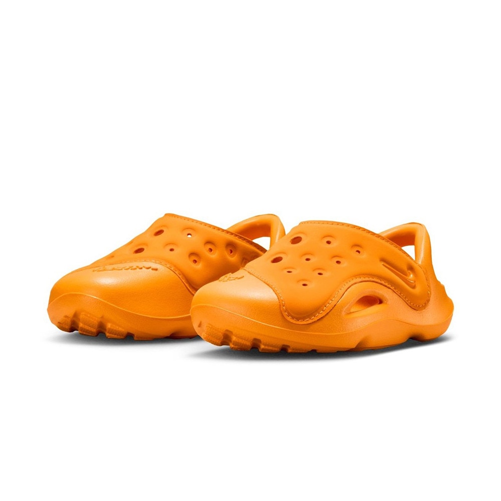 ナイキ（NIKE）（キッズ）トドラーストラップサンダル アクア スウッシュ FN0875-800