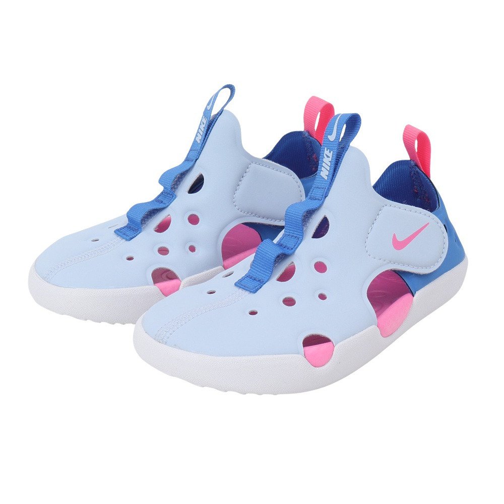 ナイキ 派手派手パンツ Sサイズ 総柄 カラフル Jordan ナイキ（NIKE）（キッズ）ジュニアストラップサンダル サンレイ