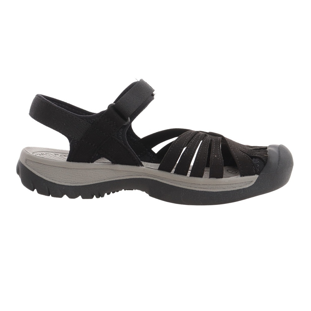 キーン（KEEN） ストラップサンダル レディース ぺたんこ ローズサンダル 1008783 ブラック 黒 Black シューズ 靴 