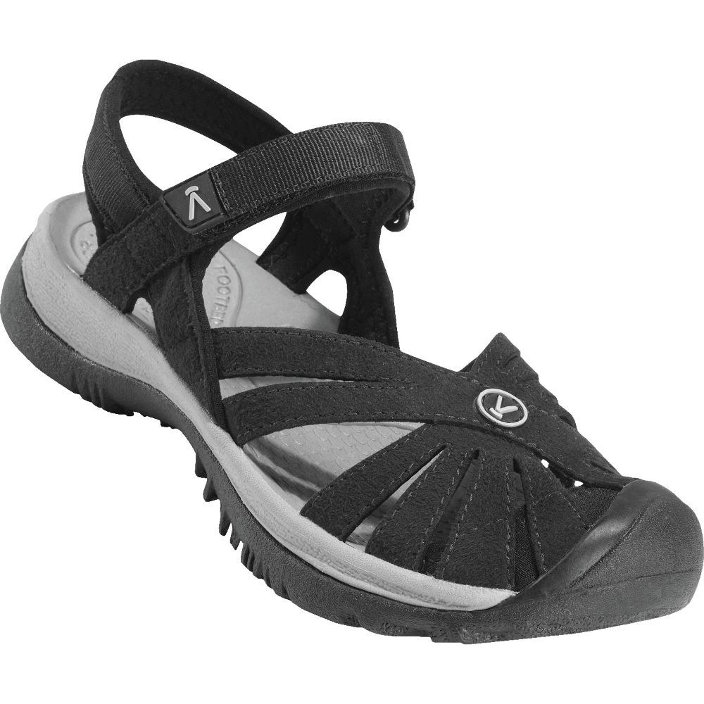 キーン（KEEN） ストラップサンダル レディース ぺたんこ ローズサンダル 1008783 ブラック 黒 Black シューズ 靴 