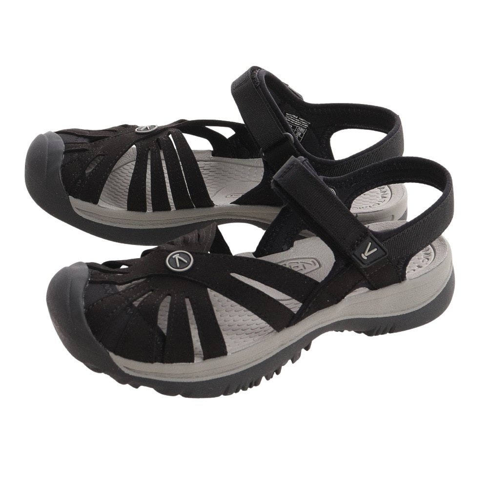 キーン ROSE SANDAL レディース BLACK/NEUTRAL GRAY