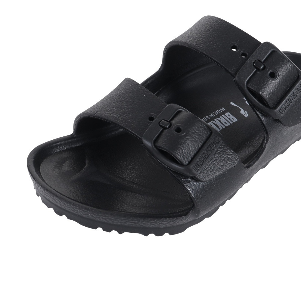 ビルケンシュトック（BIRKENSTOCK）（キッズ）スポーツサンダル アリゾナ キッズ ブラック 1018924 ジュニア ストラップ サンダル ウォッシャブル 軽量 耐水性