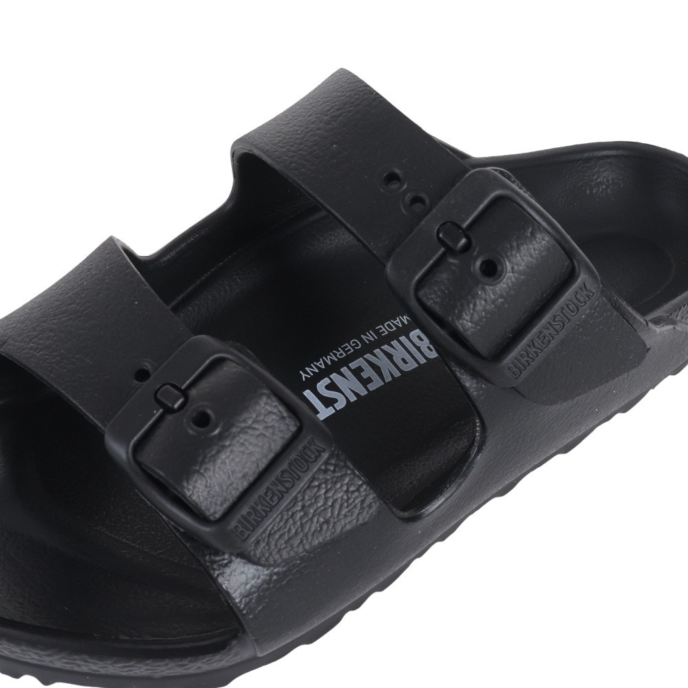 ビルケンシュトック（BIRKENSTOCK）（キッズ）スポーツサンダル アリゾナ キッズ ブラック 1018924 ジュニア ストラップ サンダル ウォッシャブル 軽量 耐水性