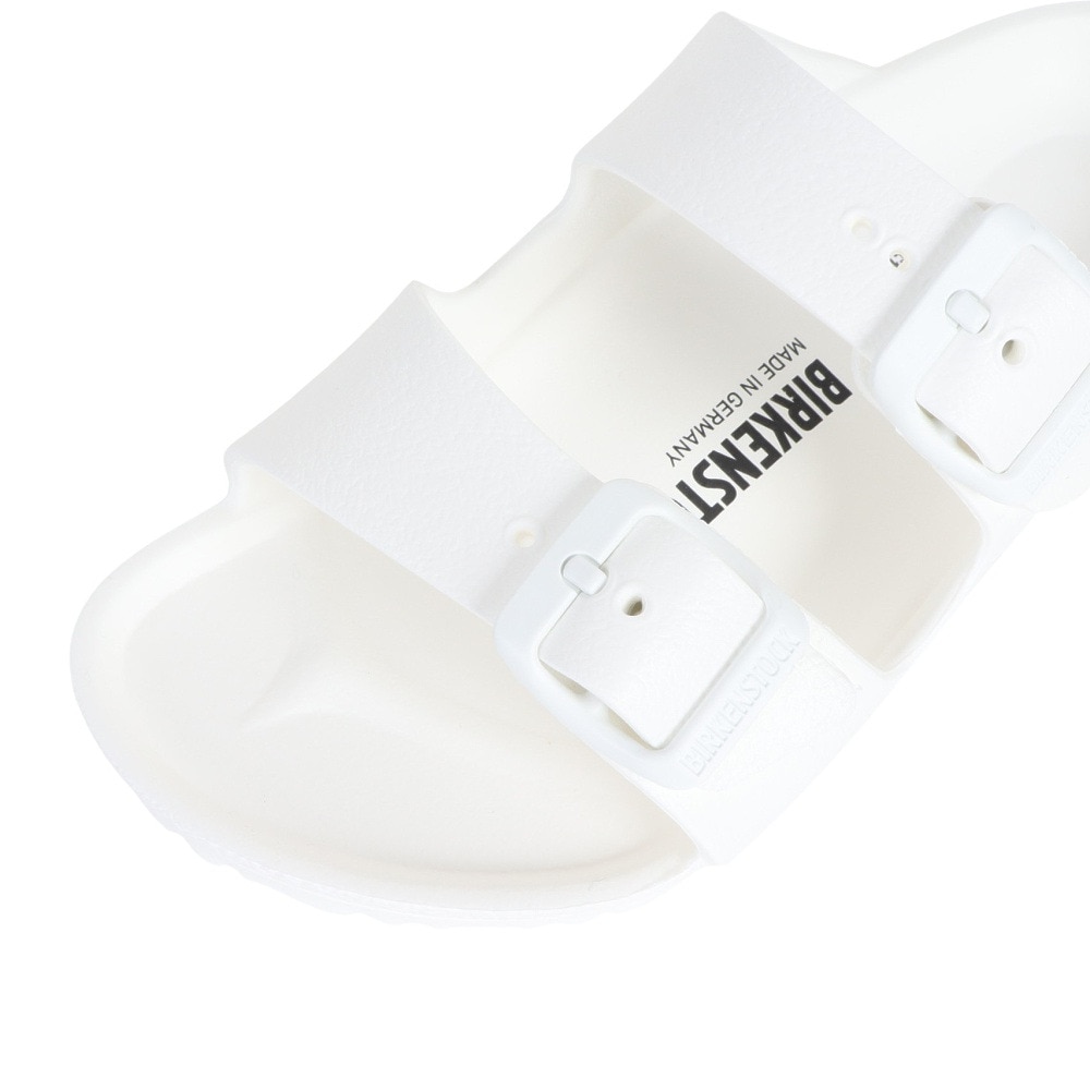 ビルケンシュトック（BIRKENSTOCK）（キッズ）サンダル アリゾナ キッズ ホワイト 1018941 ジュニア ストラップ サンダル ウォッシャブル 軽量 耐水性