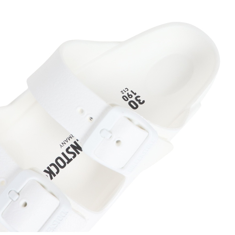 ビルケンシュトック（BIRKENSTOCK）（キッズ）サンダル アリゾナ キッズ ホワイト 1018941 ジュニア ストラップ サンダル ウォッシャブル 軽量 耐水性
