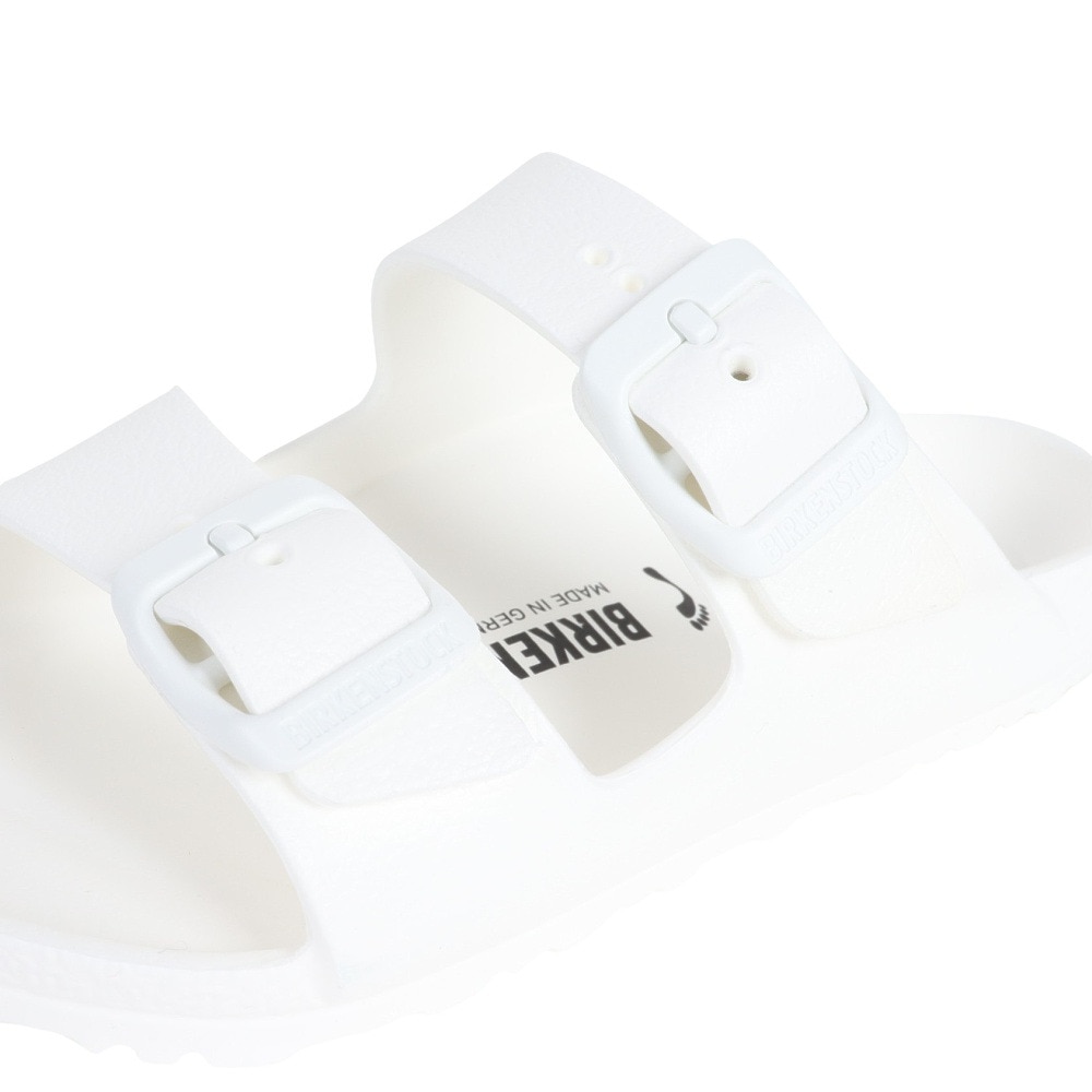 ビルケンシュトック（BIRKENSTOCK）（キッズ）サンダル アリゾナ キッズ ホワイト 1018941 ジュニア ストラップ サンダル ウォッシャブル 軽量 耐水性