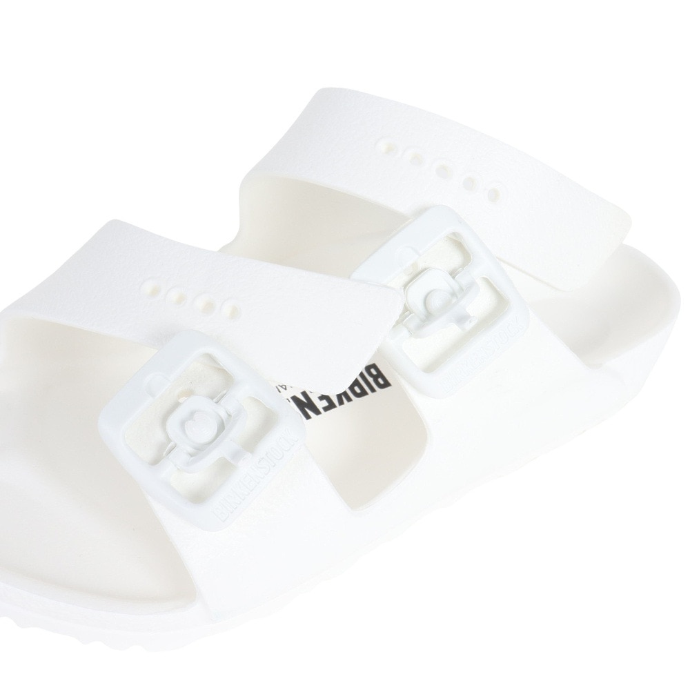 ビルケンシュトック（BIRKENSTOCK）（キッズ）サンダル アリゾナ キッズ ホワイト 1018941 ジュニア ストラップ サンダル ウォッシャブル 軽量 耐水性