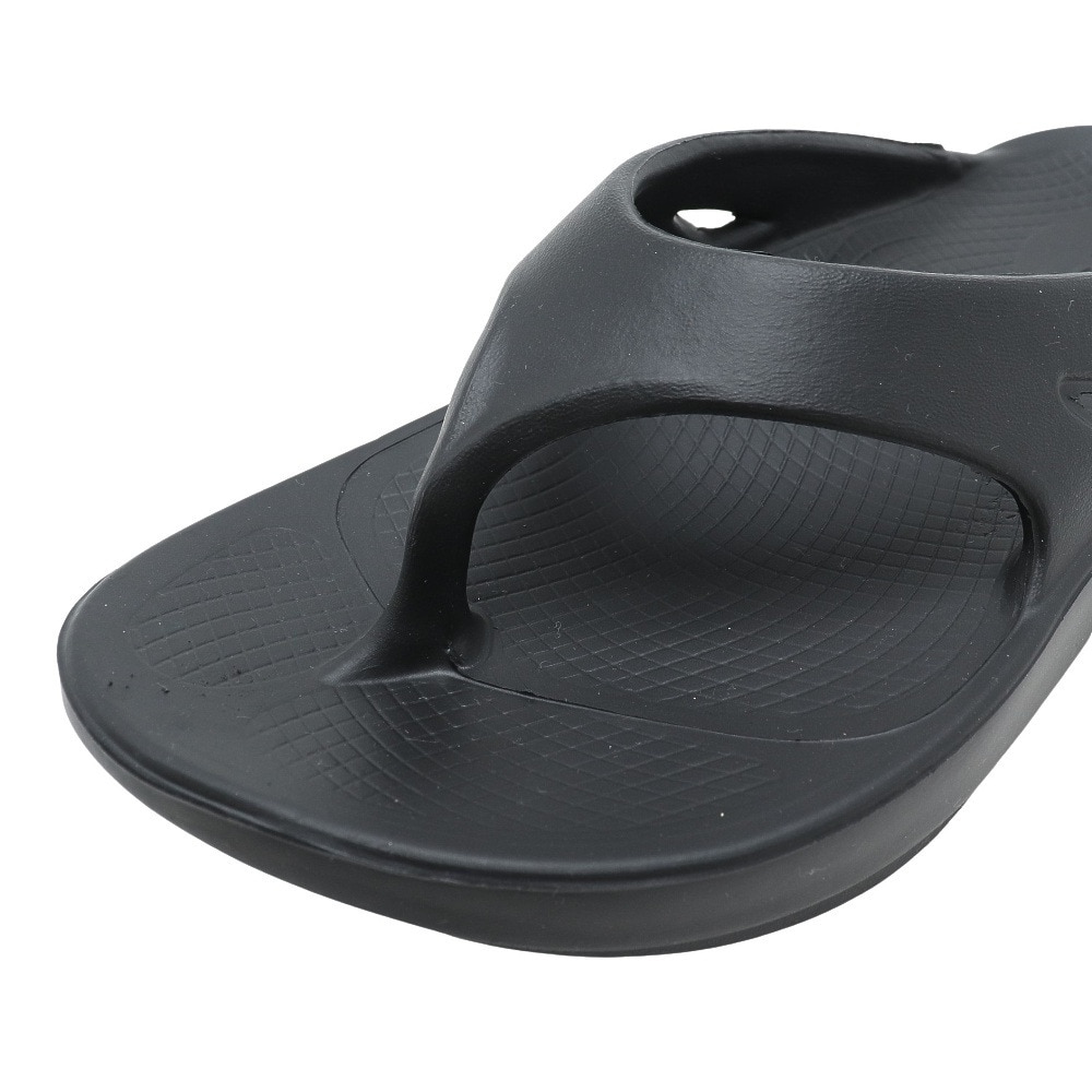 ウーフォス（OOFOS）（メンズ、レディース）スポーツサンダル ウーリジナル 502001020 Black リカバリーサンダル トングサンダル 鼻緒 Ooriginal
