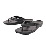 クロックス(crocs)(メンズ、レディース) クラシック オールテレイン フリップ ブラック グレー 207712 メンズ レディース シューズ