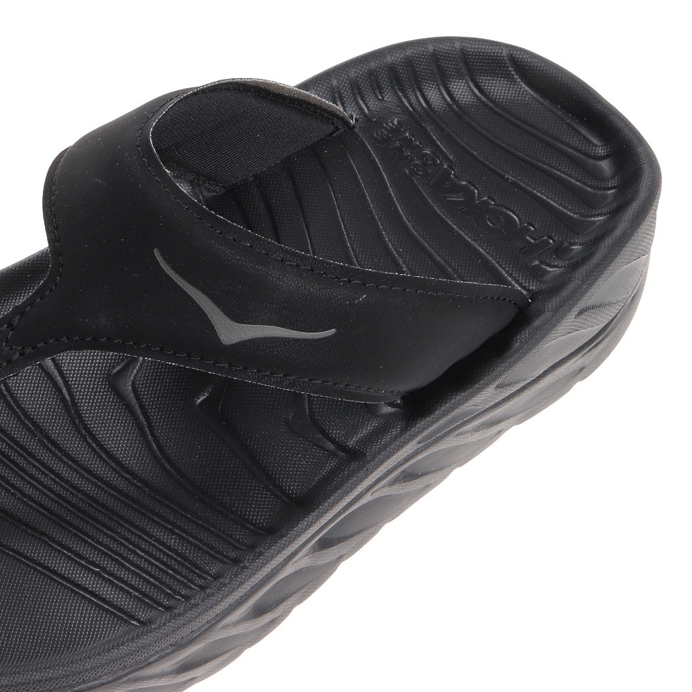 ホカ（HOKA）（レディース）サンダル レディース オラ リカバリー フリップ ORA RECOVERY FLIP 1117910-BDGGR ブラック 黒