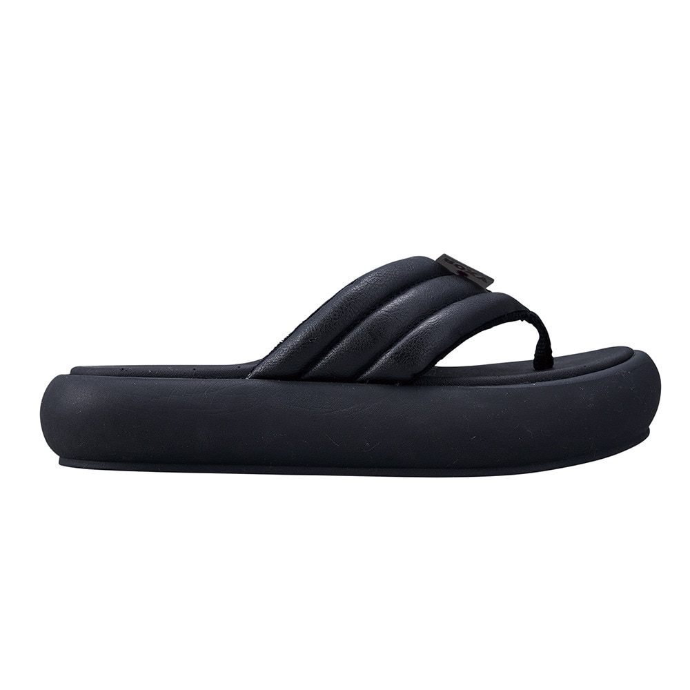 ロキシー（ROXY）（レディース）サンダル RAD WEEKEND ブラック 24SPRSD241204BLK 鼻緒 厚底 クッション性 タウン レジャー プール シンプル