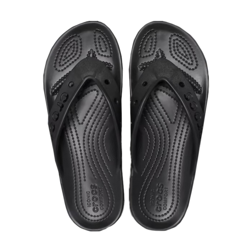 クロックス（crocs）（メンズ、レディース）スポーツサンダル バヤ 2.0 フリップ ブラック 208192-001-2023 鼻緒 軽量 シャワサン レジャー プール ビーチ