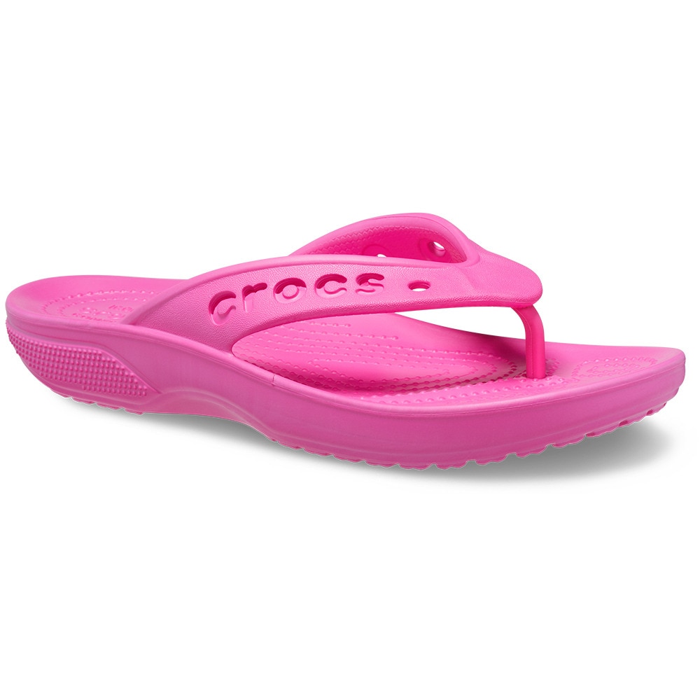 クロックス（crocs）（レディース）スポーツサンダル バヤ 2.0 フリップ フラッシュピンク 208192-6QQ-2023 レジャー プール ビーチ
