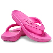 クロックス（crocs）（レディース）スポーツサンダル バヤ 2.0 フリップ フラッシュピンク 208192-6QQ-2023 レジャー プール ビーチ