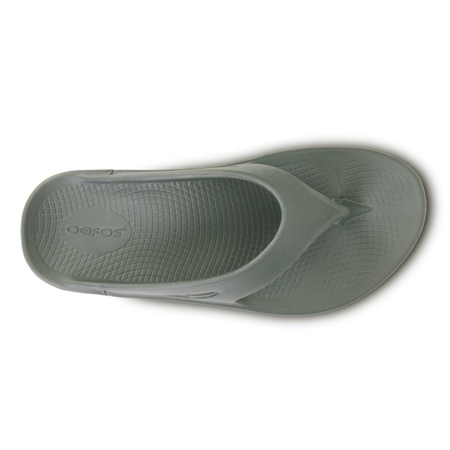 ウーフォス（OOFOS）（レディース、キッズ）OOriginal 2000010122232 Olive Drab ウーオリジナル サンダル リカバリーサンダル グリーン オリーブ