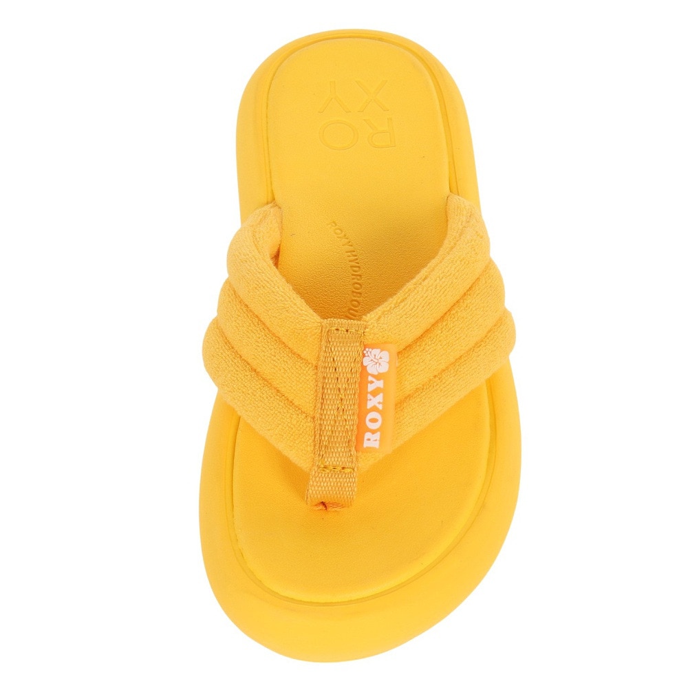 ロキシー（ROXY）（レディース）サンダル RAD WEEKEND PILE ボリュームソール オレンジ 23SURSD232202SUN ビーサン 厚底 鼻緒 おしゃれ 