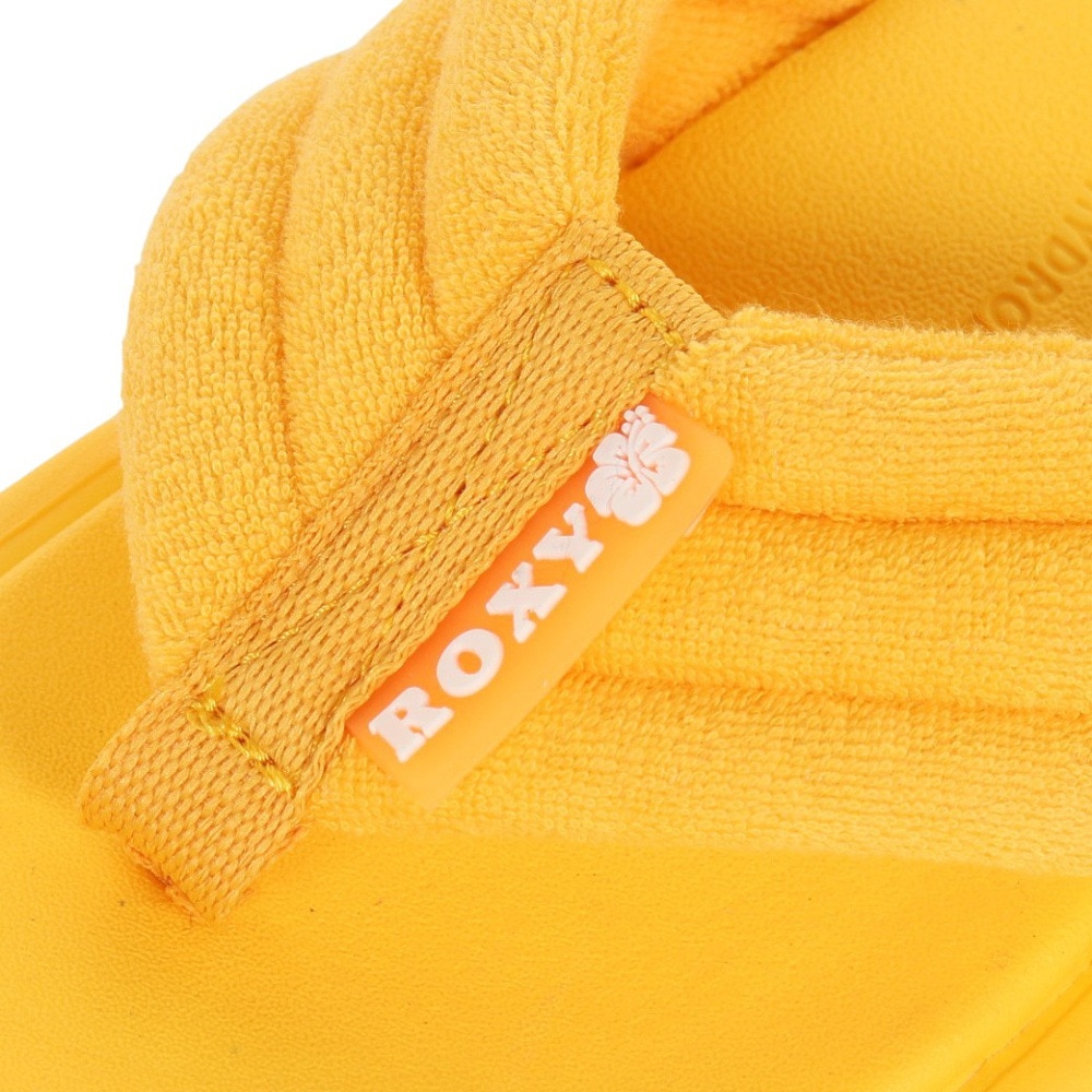 ロキシー（ROXY）（レディース）スポーツサンダル RAD WEEKEND PILE ボリュームソール オレンジ 23SURSD232202SUN ビーサン 厚底 鼻緒 おしゃれ 