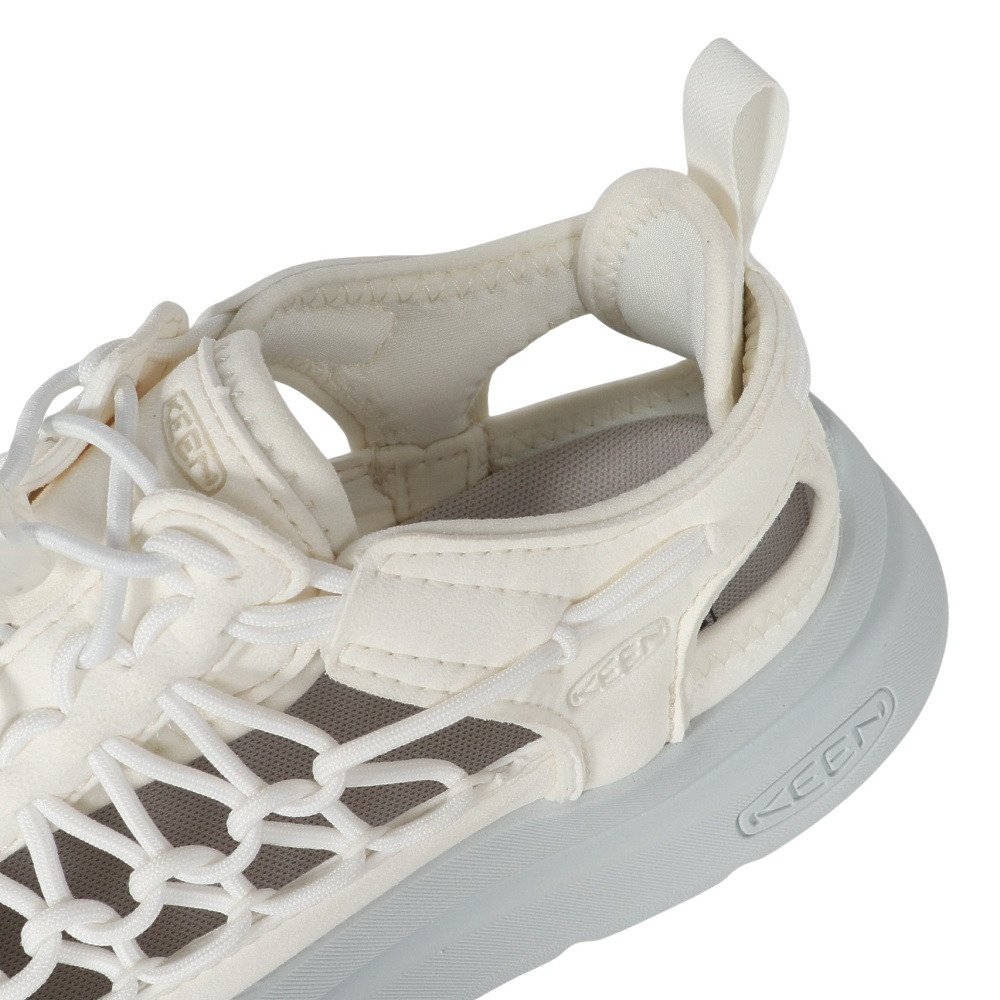 キーン（KEEN）（レディース）サンダル ユニーク ダブルケー ホワイト