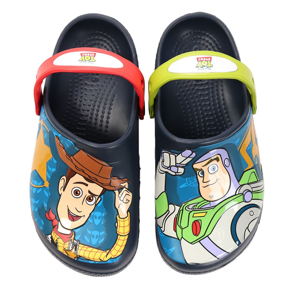 クロックス クロックス Crocs キッズ サンダル キッズ プール ファン ラブ ディズニー ピクサー バズ ウッディ クロッグ 5493 410 スポーツ用品はスーパースポーツゼビオ