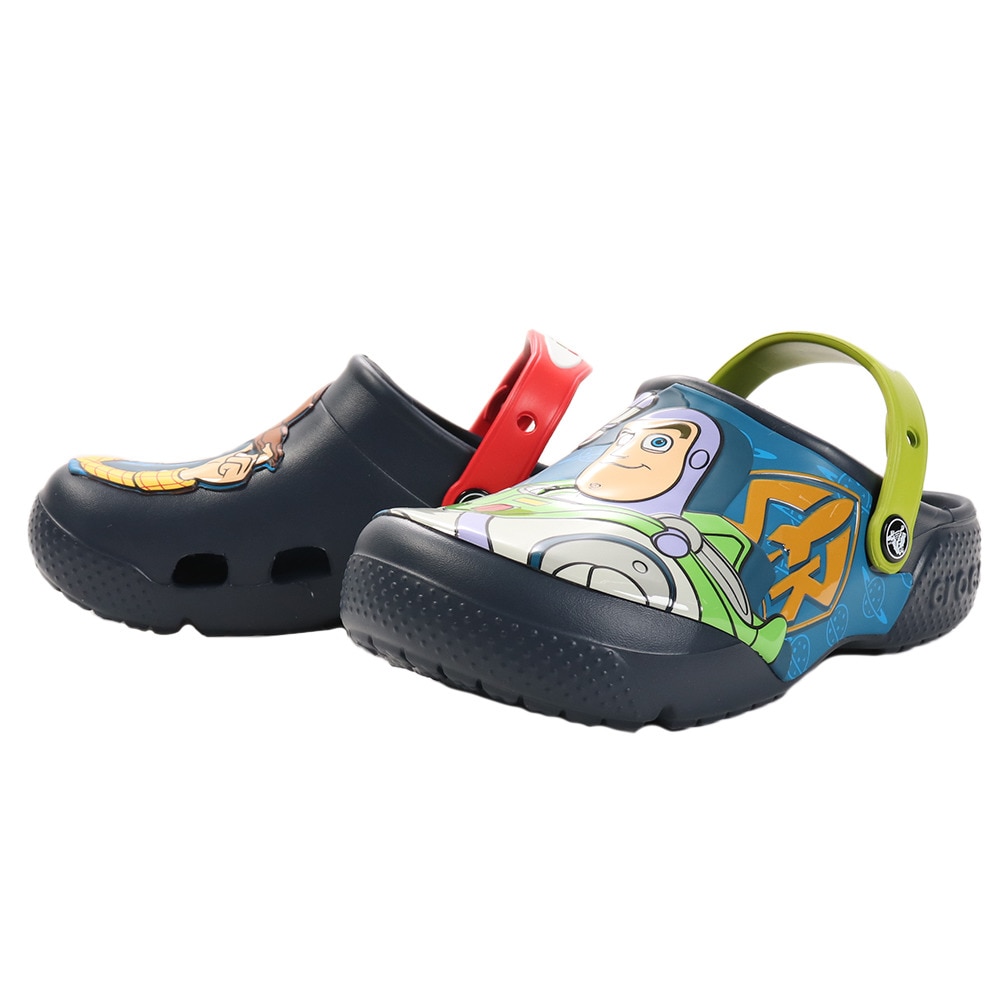 クロックス クロックス Crocs キッズ サンダル キッズ プール ファン ラブ ディズニー ピクサー バズ ウッディ クロッグ 5493 410 スポーツ用品はスーパースポーツゼビオ