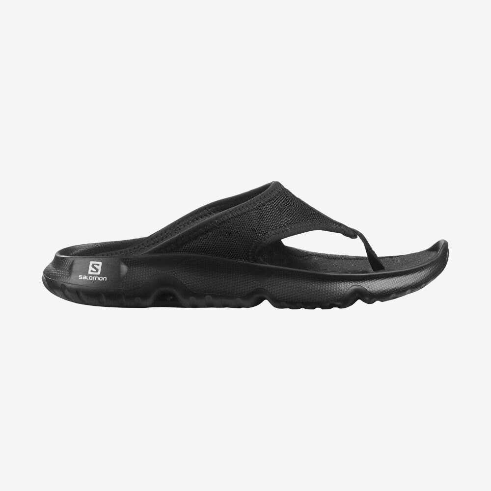 サロモン（SALOMON）（レディース）サンダル レディース ぺたんこ REELAX BREAK 5.0 L41278900 ブラック 黒