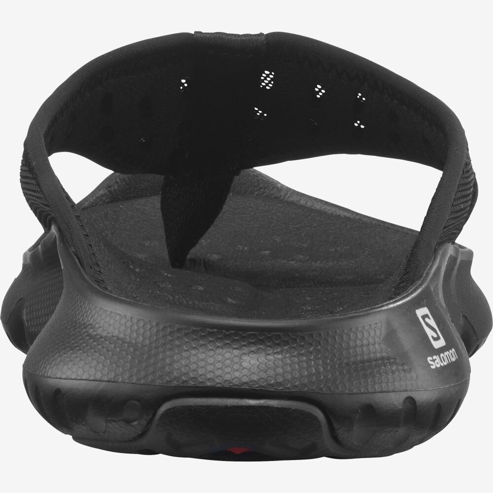 サロモン（SALOMON）（レディース）サンダル レディース ぺたんこ REELAX BREAK 5.0 L41278900 ブラック 黒