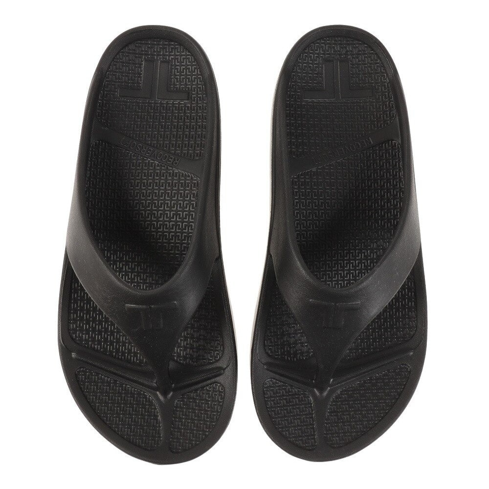 テリック（TELIC）（メンズ、レディース）スポーツサンダル FLIPFLOP BLK ブラック 鼻緒付き シャワーサンダル リカバリー レジャー ビーチ プール 厚底