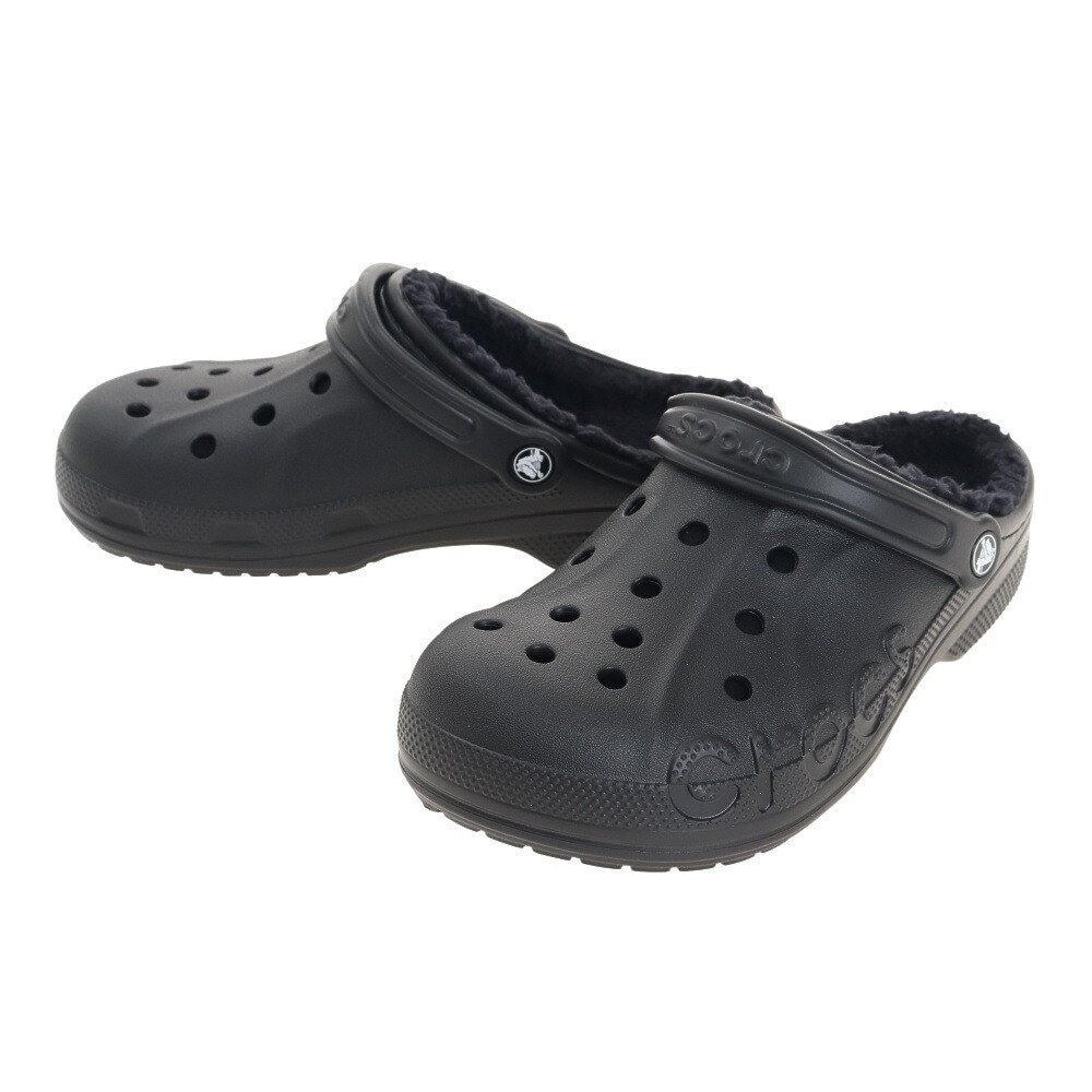 クロックス（crocs）（メンズ、レディース）サンダル BAYA LINED CLOG 205969-060-BFO