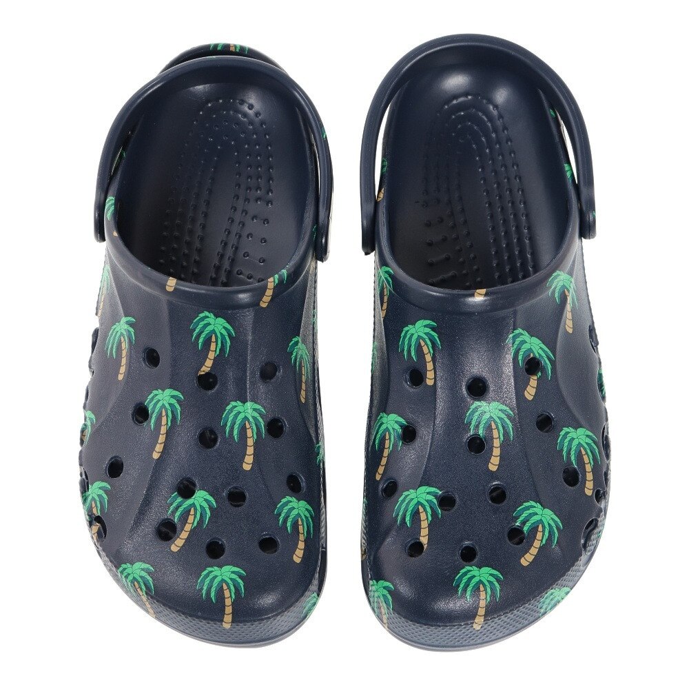 クロックス（crocs）（メンズ、レディース）スポーツサンダル クロックス バヤ シーズナル プリンテッド クロッグ ネイビー 206230-410 シャワサン レジャー サボサンダル