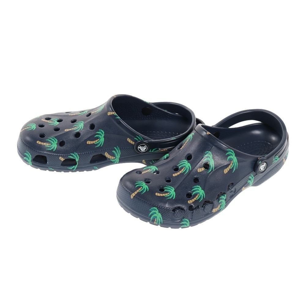 クロックス（crocs）（メンズ、レディース）スポーツサンダル クロックス バヤ シーズナル プリンテッド クロッグ ネイビー 206230-410 シャワサン レジャー サボサンダル