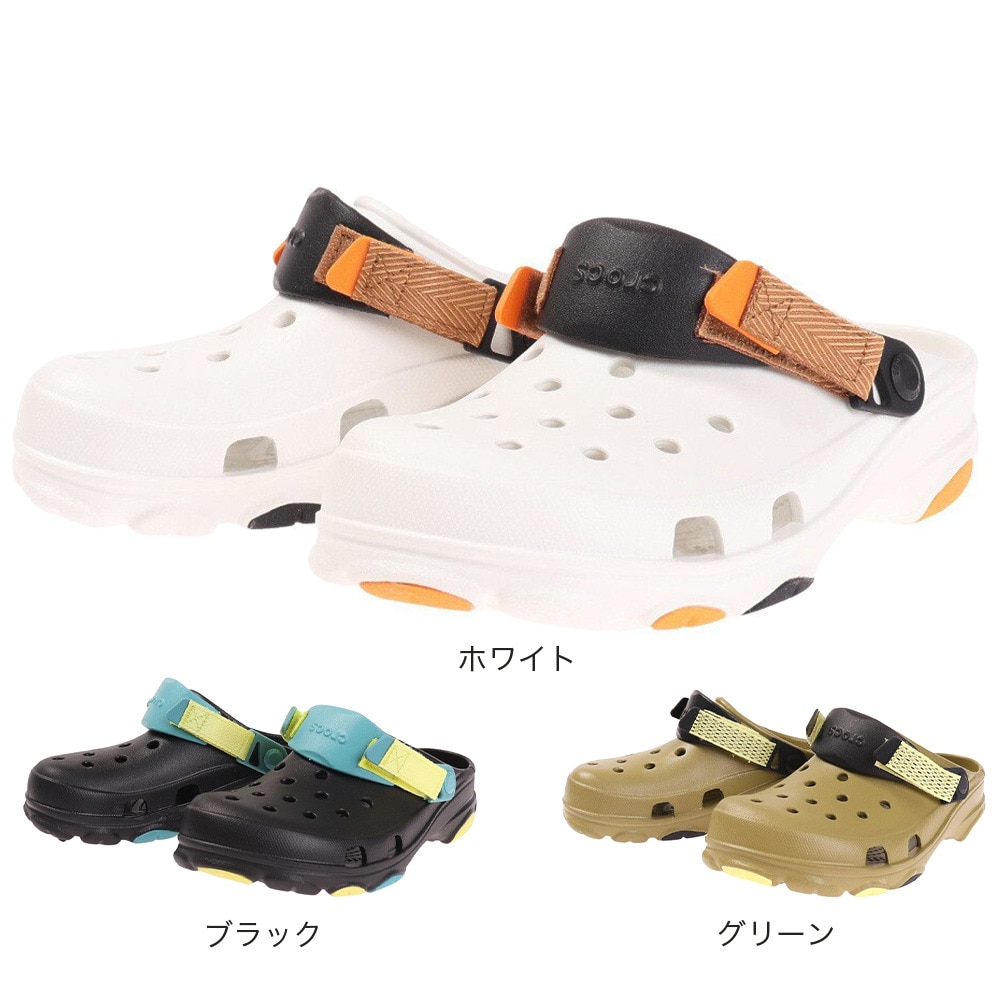 クロックス（crocs）（メンズ）サンダル クラシック オール テレイン クロッグ Black/Multi 206340-0C4-2022