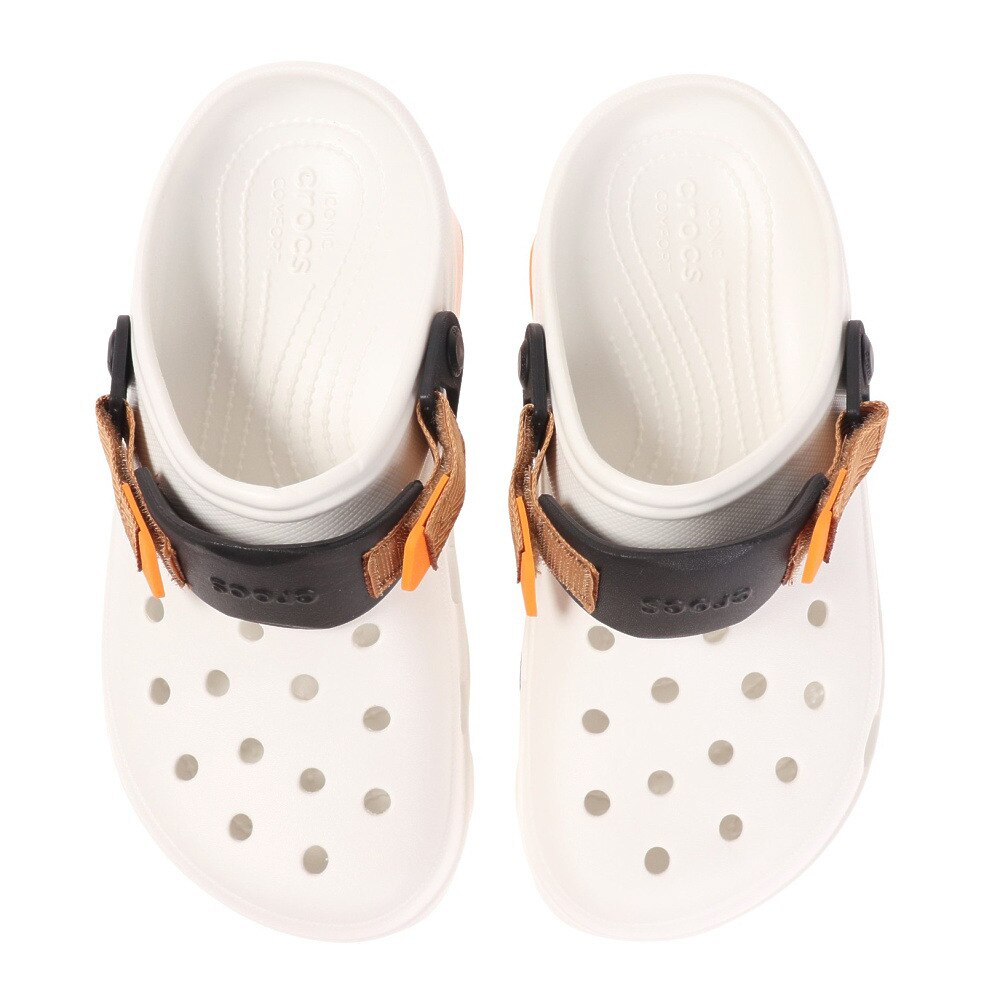 クロックス（crocs）（メンズ）スポーツサンダル クラシック オール テレイン クロッグ ホワイト 206340-94S-2022 シャワサン レジャー プール ビーチ 速乾性