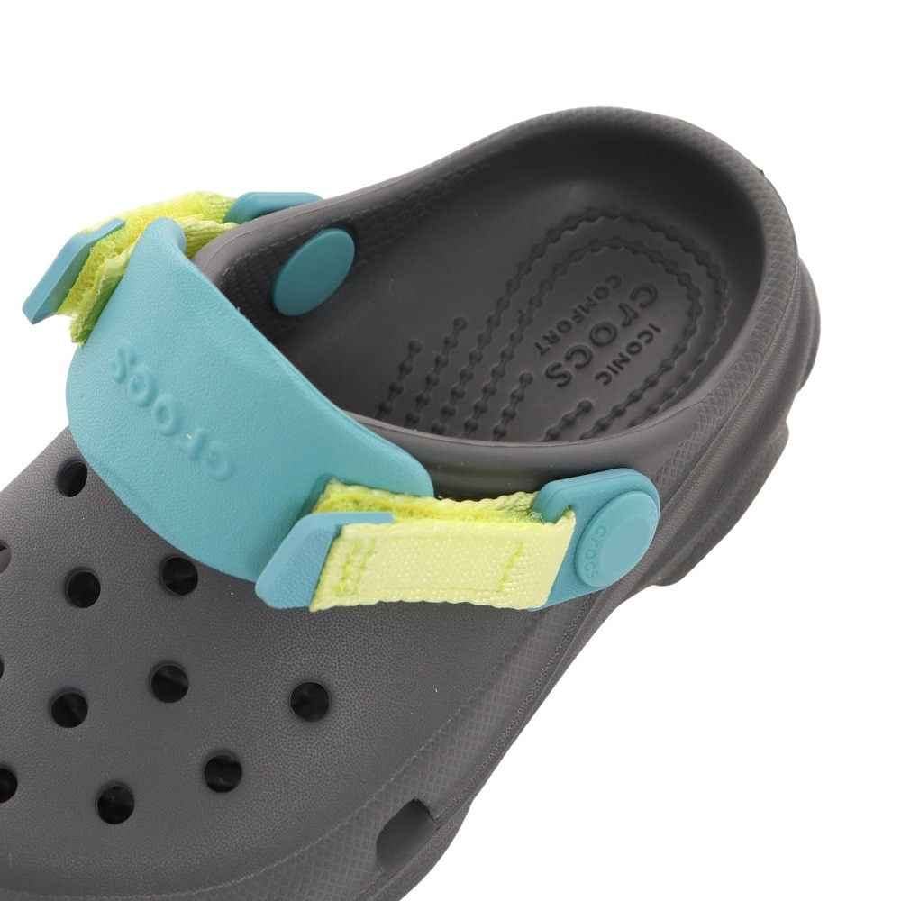クロックス（crocs）（キッズ）ジュニアサンダル クラシック オールテレイン クロッグ トドラー 206747-0DA-2022