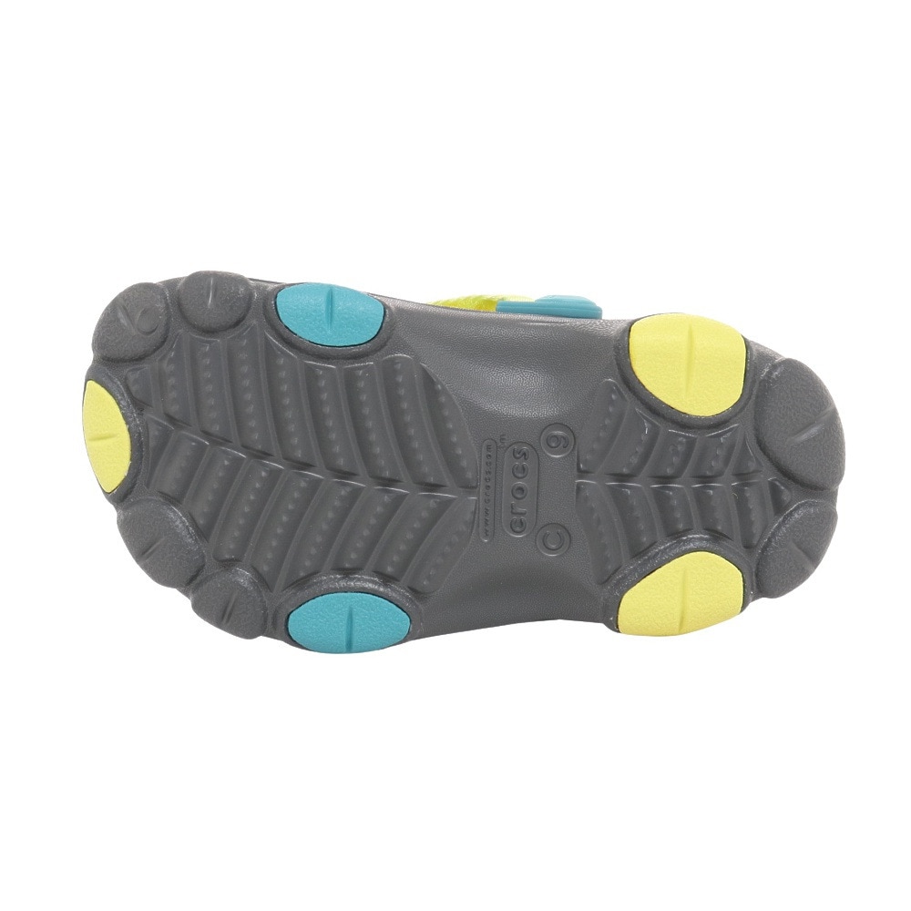 クロックス（crocs）（キッズ）ジュニアサンダル クラシック オールテレイン クロッグ トドラー 206747-0DA-2022