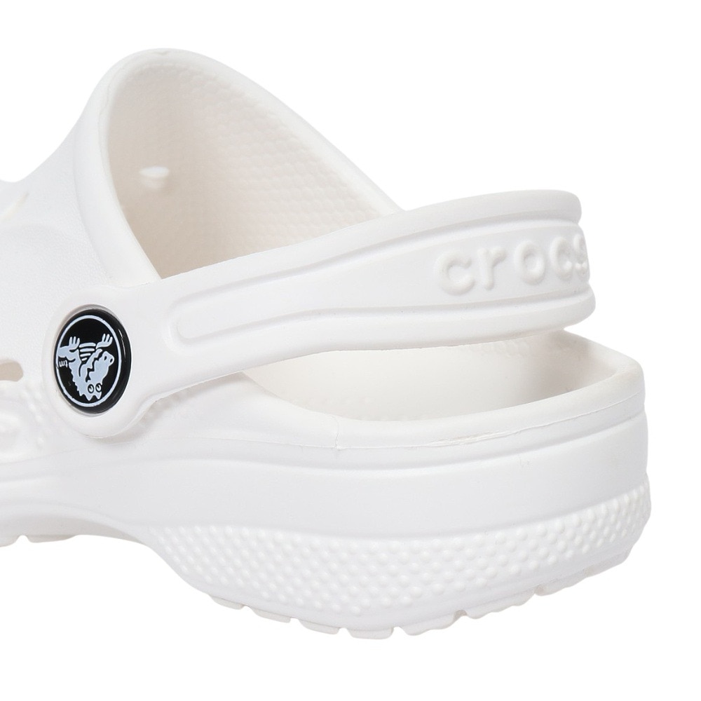 クロックス（crocs）（キッズ）ジュニアサンダル バヤ クロッグ トドラー ホワイト 207012-100  シャワサン レジャー プール サボサンダル