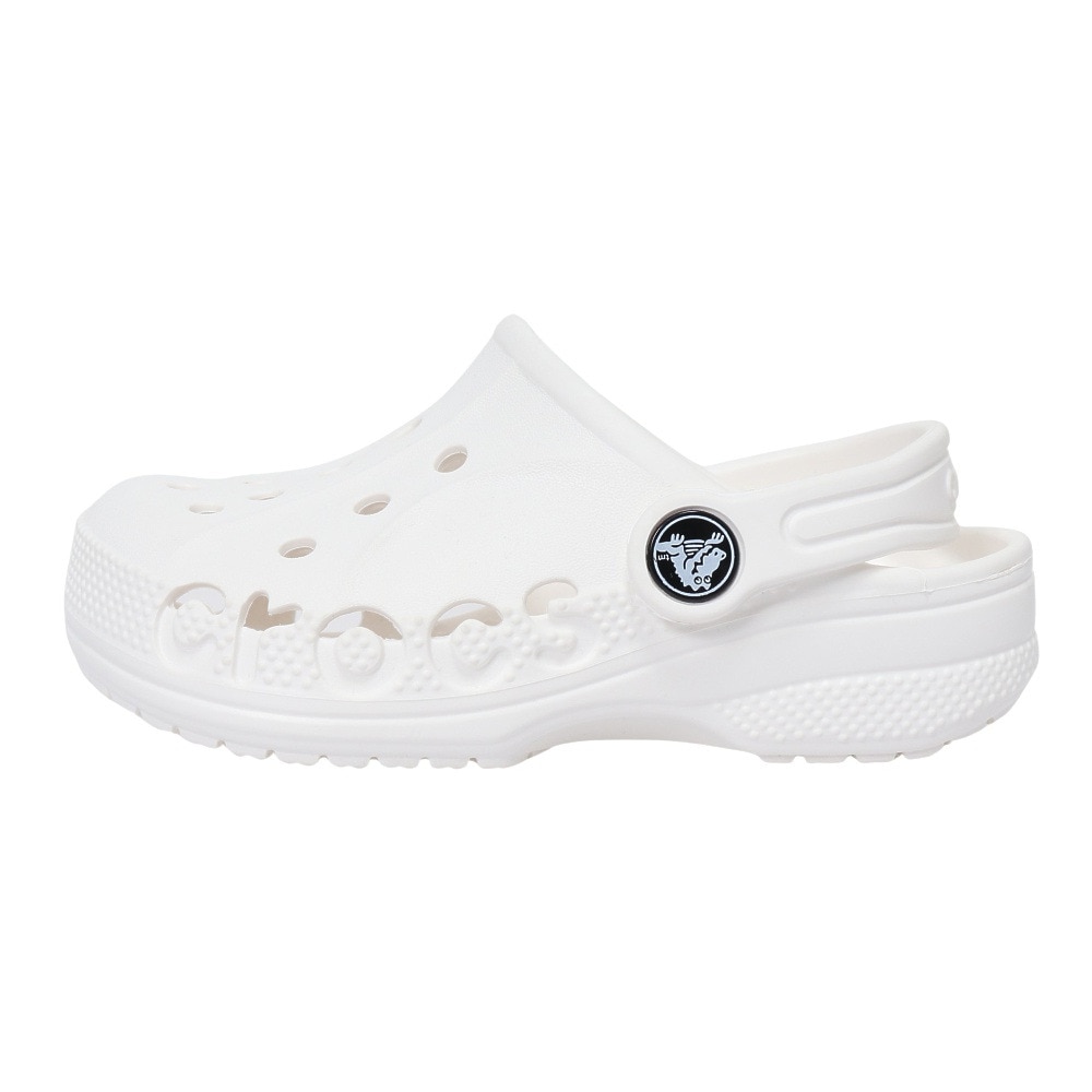 クロックス（crocs）（キッズ）ジュニアサンダル バヤ クロッグ トドラー ホワイト 207012-100 スポーツ シャワサン レジャー プール サボサンダル