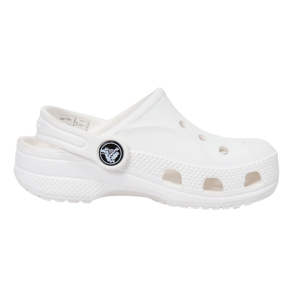 クロックス（crocs）（キッズ）ジュニアサンダル バヤ クロッグ トドラー ホワイト 207012-100 スポーツ シャワサン レジャー プール サボサンダル