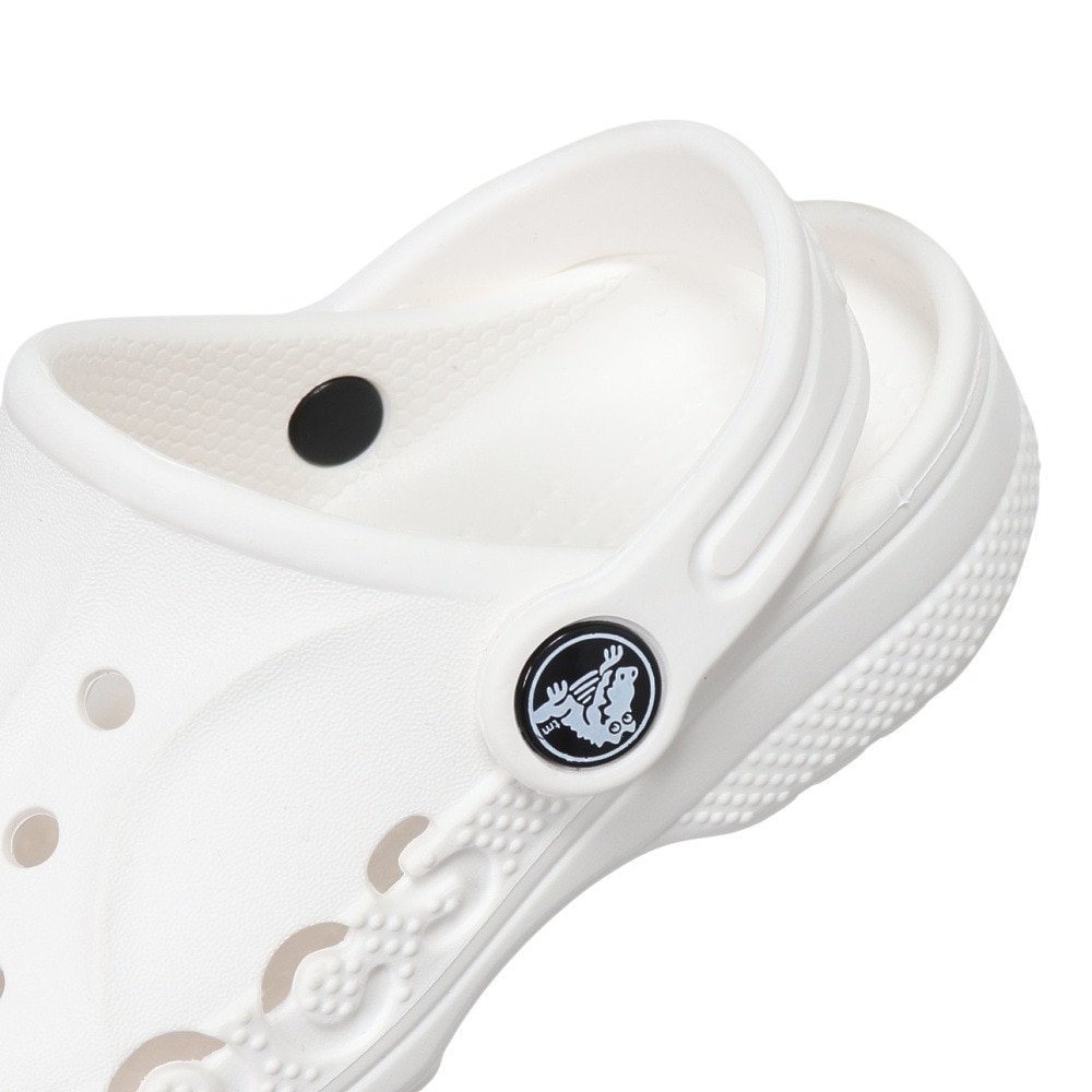 クロックス（crocs）（キッズ）ジュニアサンダル バヤ クロッグ トドラー ホワイト 207012-100  シャワサン レジャー プール サボサンダル