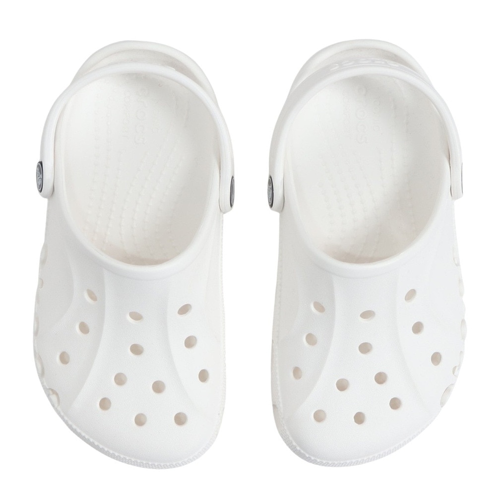 クロックス（crocs）（キッズ）ジュニアサンダル バヤ クロッグ キッズ ホワイト 207013-100  シャワサン レジャー プール