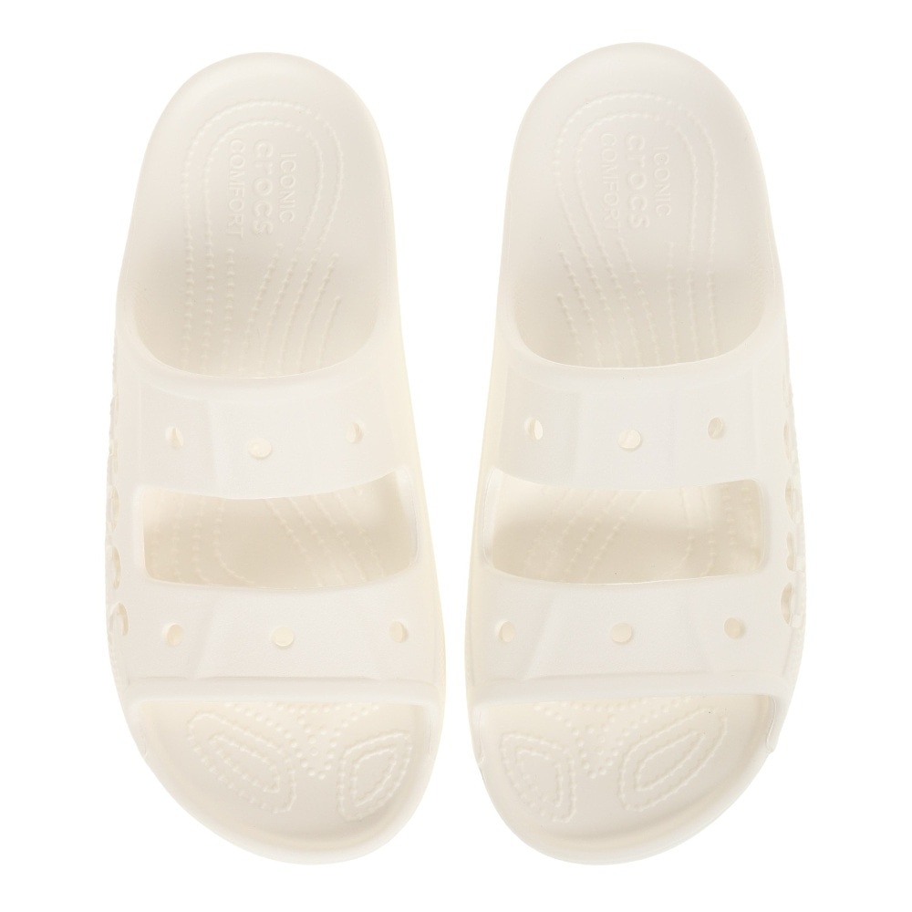 クロックス（crocs）（メンズ、レディース）スポーツサンダル バヤ サンダル ホワイト 207627-100-2022 シャワーサンダル ストラップ レジャー プール ビーチ