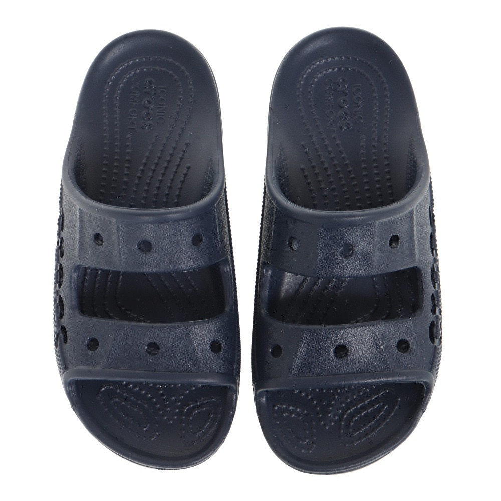 クロックス（crocs）（メンズ、レディース）スポーツサンダル バヤ サンダル ネイビー 207627-410-2022 シャワーサンダル レジャー ビーチ プール 速乾性 軽量