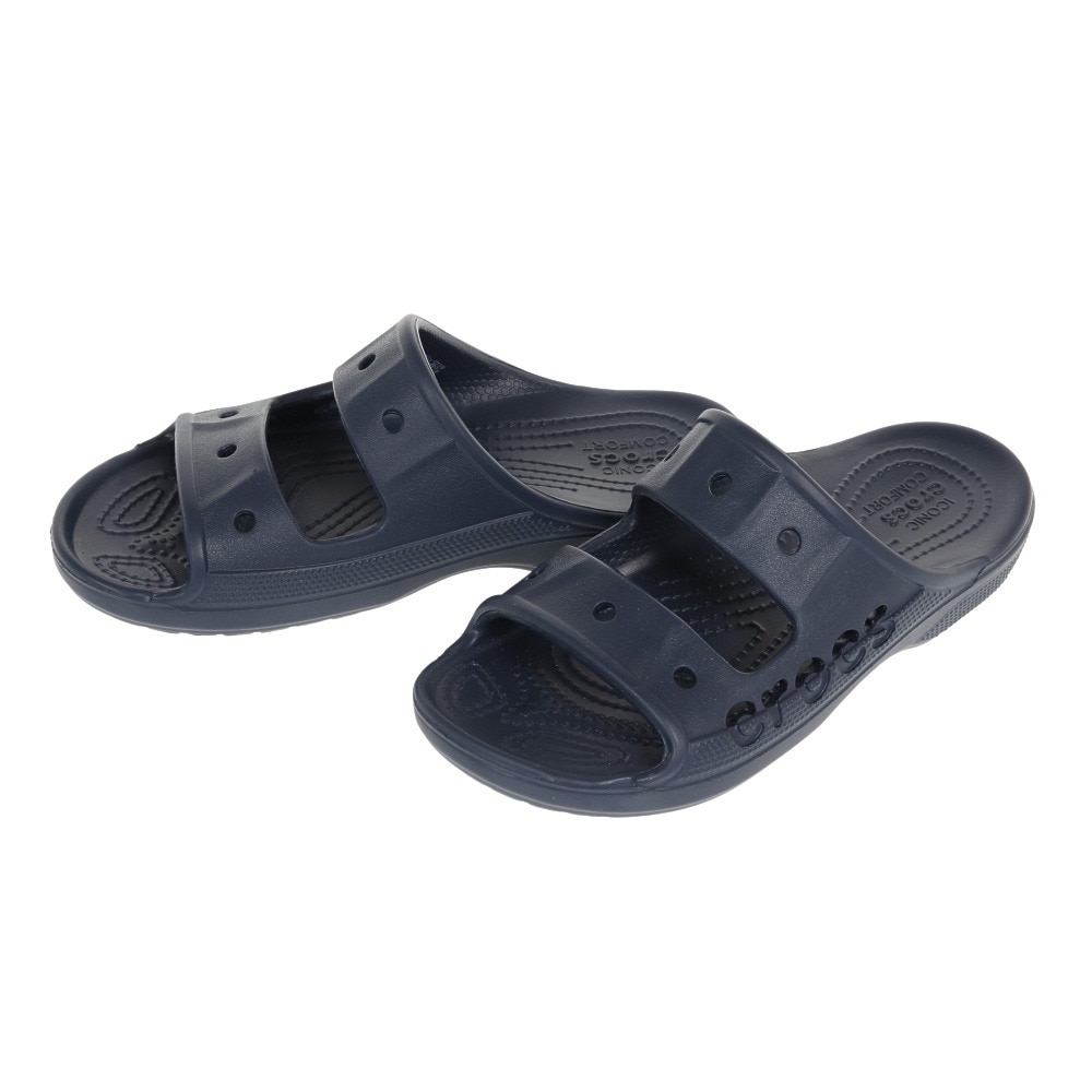 クロックス（crocs）（メンズ、レディース）スポーツサンダル バヤ サンダル ネイビー 207627-410-2022 シャワーサンダル レジャー ビーチ プール 速乾性 軽量