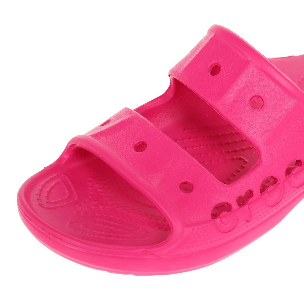 クロックス（crocs）（メンズ、レディース）スポーツサンダル バヤ サンダル ピンク 207627-6X0-2022 シャワーサンダル レジャー ビーチ プール 速乾性 軽量