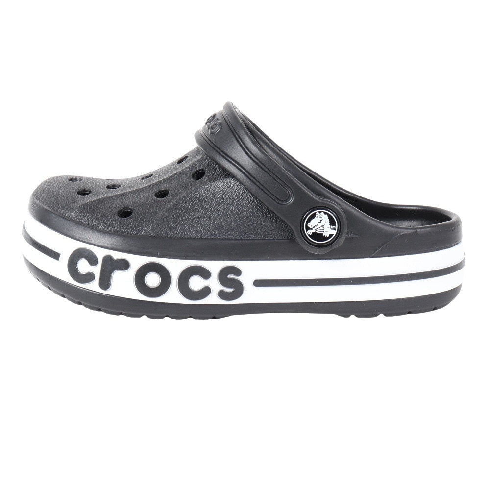 クロックス（crocs）（キッズ）ジュニアサンダル バヤバンド クロッグ ブラック 207019-001-2022 スポーツ シャワサン レジャー プール