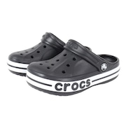 クロックス（crocs）（キッズ）ジュニアサンダル バヤバンド クロッグ ブラック 207019-001-2022 スポーツ シャワサン レジャー プール