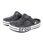 クロックス(crocs)(キッズ)ジュニアサンダル バヤバンド クロッグ ブラック 207019-001-2022 スポーツ シャワサン レジャー プール