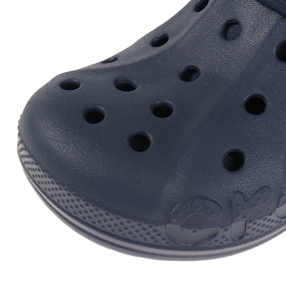 クロックス（crocs）（キッズ）サンダル ジュニア 紺 バヤ ラインド クロッグ キッズ Baya Lined Clog ネイビー 207500-463-2022 ボア付 サボサンダル